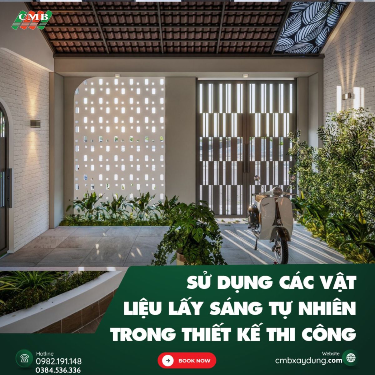Sử Dụng Các Vật Liệu Lấy Sáng Tự Nhiên Trong Thiết Kế Thi Công