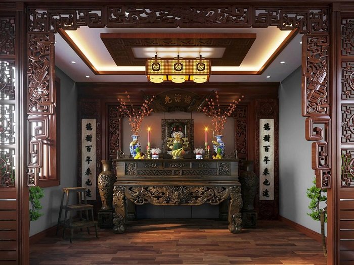 Xây nhà hướng tây bắc đặt bàn thờ hướng nào?