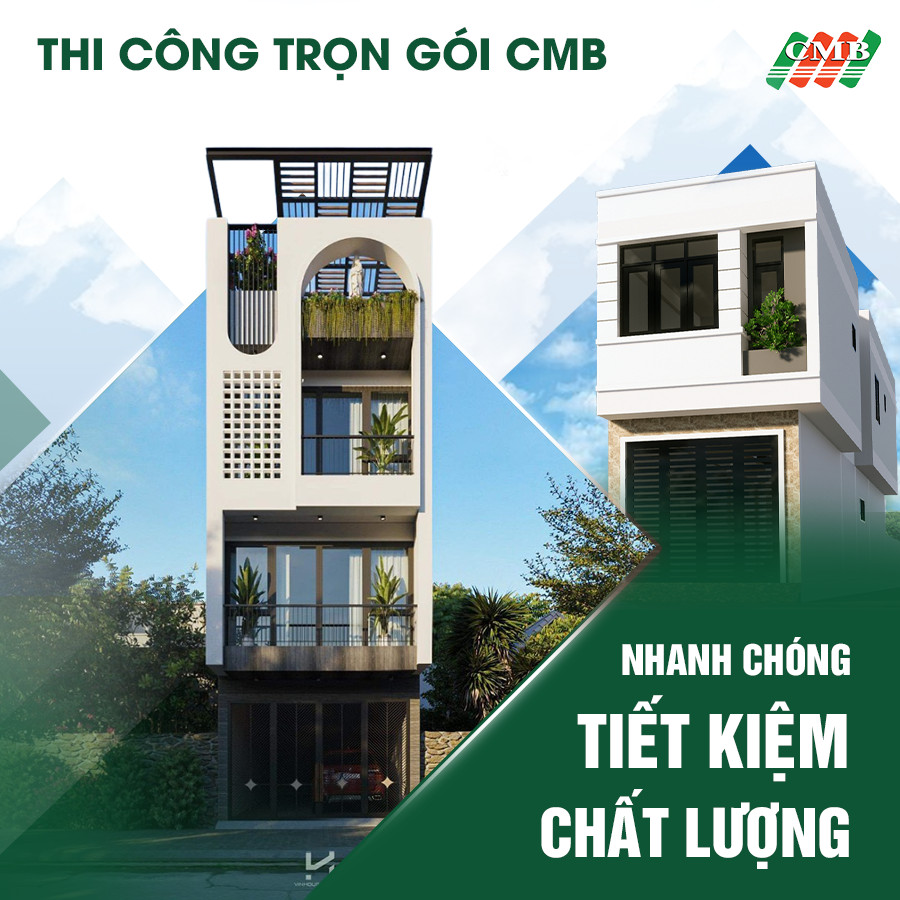 Xây nhà ống trọn gói – Giải pháp cho quỹ đất hẹp tại đô thị