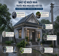 Bảo Vệ Ngôi Nhà Trước Mùa Mưa Bão Kéo Dài – Những Việc Gia Chủ Không Nên Bỏ Qua