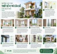 NHỮNG LƯU Ý KHI THIẾT KẾ VỊ TRÍ CỬA SỔ CHO NGÔI NHÀ