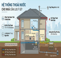 Hệ Thống Thoát Nước Cho Nhà Cần Lưu Ý Gì? 5 Tiêu Chuẩn Kỹ Thuật Quan Trọng