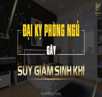 Đại kỵ chọn kích thước phòng ngủ làm giảm sinh khí cho ngôi nhà