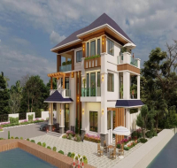 Quá trình thi công biệt thự Nhà anh Khoa, Thanh Oai, Hà Nội