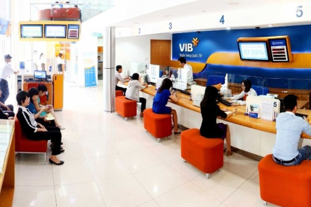 Thiết kế và thi công ngân hàng VIB