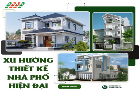 Xu Hướng Thiết Kế Nhà Phố Hiện Đại Được Ưa Chuộng Hiện Nay