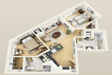 Gặp đất xéo thì xây nhà thế nào?