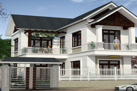 Cách hóa giải phong thủy mẫu nhà chữ L